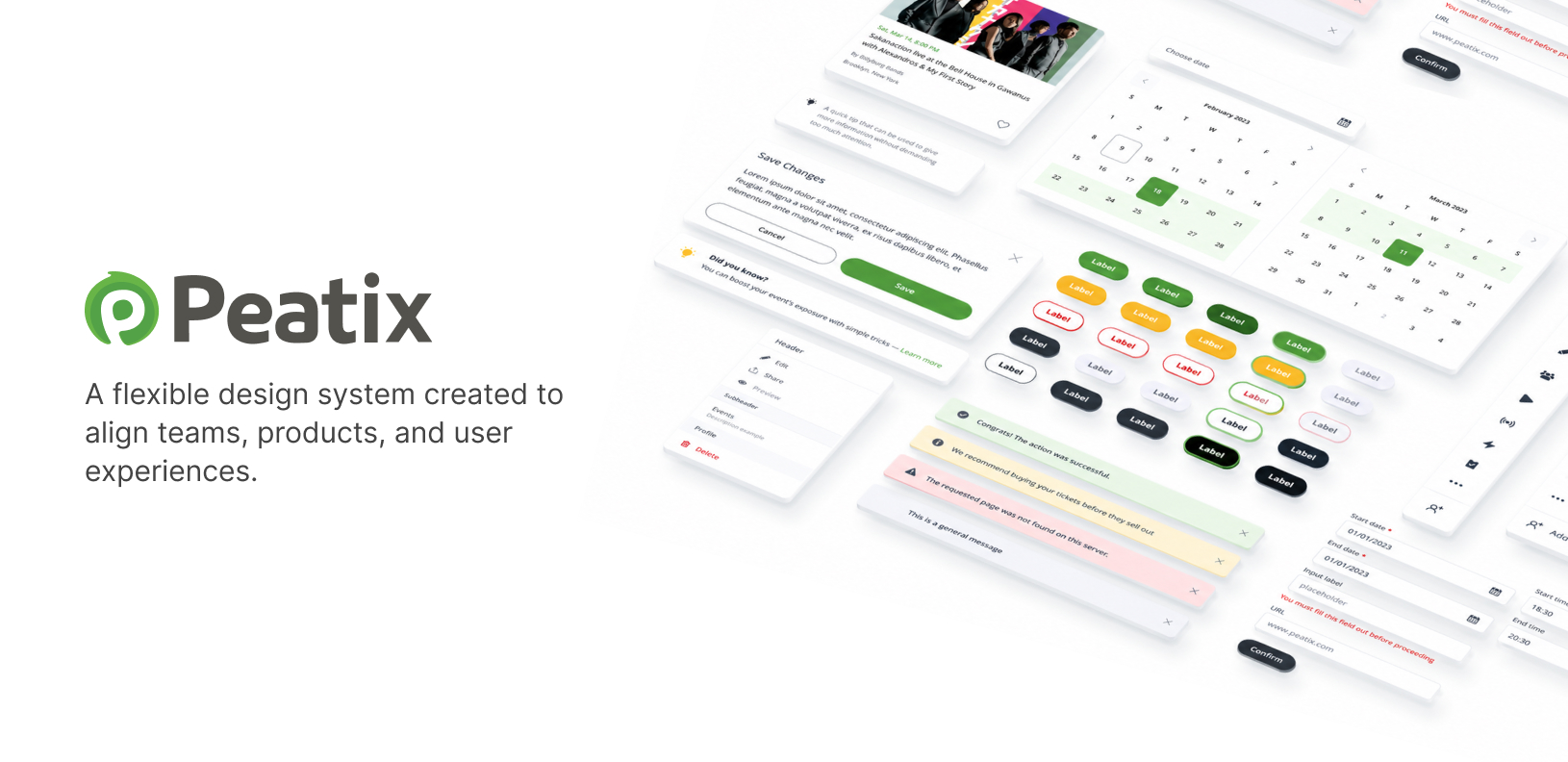 Peatix Design System